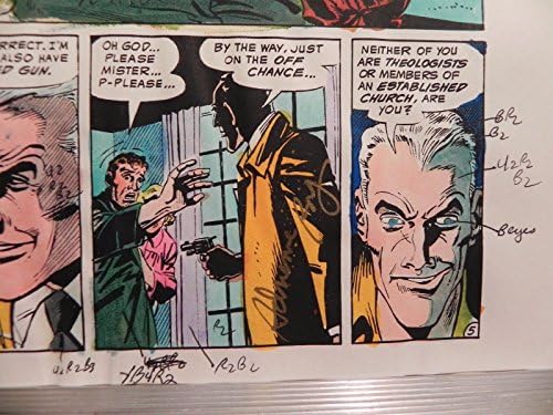 Vintage Batman Detective Comics 643 Arte colorida assinada Adrienne Roy com C.O.A pg5