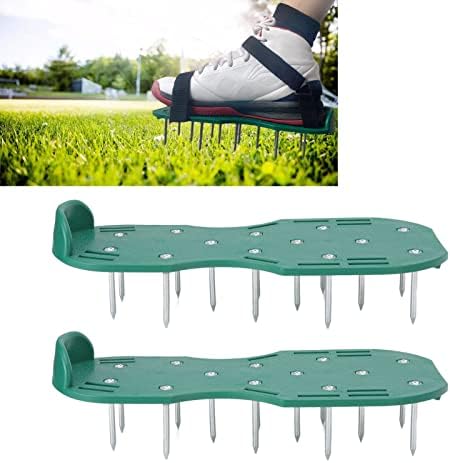 Sapatos de aerador de gramado do FDIT, sapatos cravados para cuidados com o gramado, jardinagem aeradora de aerador de jardinagem