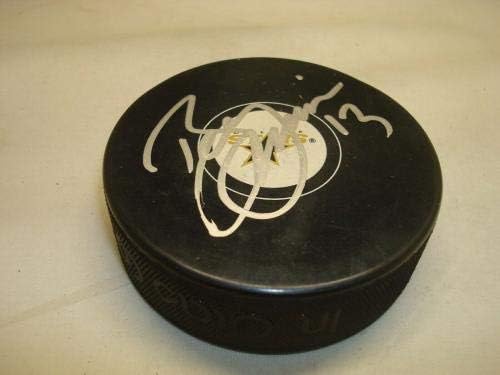 Bill Guerin assinou o Dallas Stars Hockey Puck autografado 1a - Pucks autografados da NHL