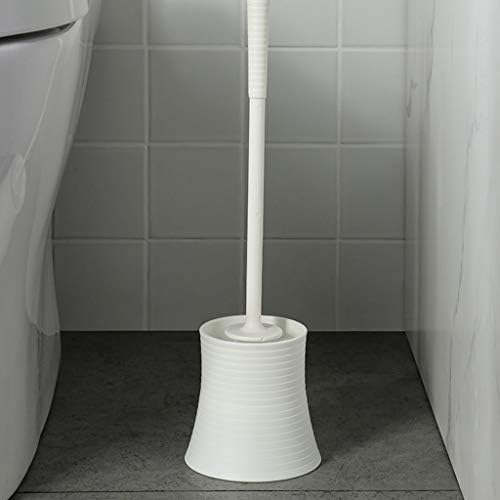 escova de limpador de loja de zxb escova de vaso sanitário de mão longa com base em uma escova de higineses macia e sem saída
