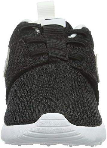 Nike 749430-021 crianças infantis Roshe um preto/branco/branco/prata