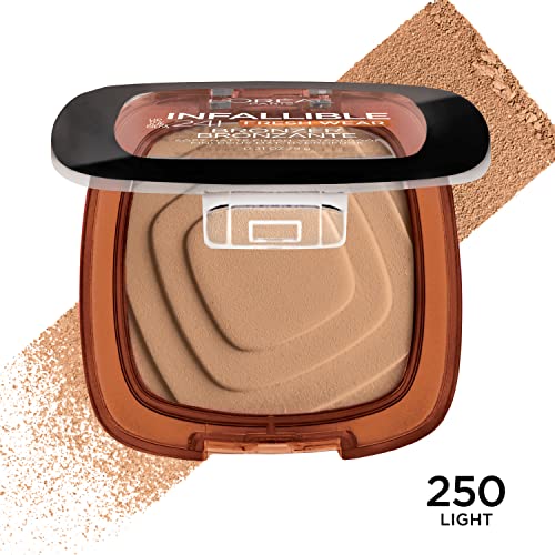 L'Oreal Paris Cosméticos Infalíveis até 24 horas Fresh Wear Bronzer Longwear Macte Matte. À prova d'água, à prova de