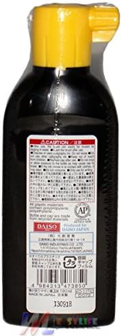 Daiso Sumi Caligrafia Ink em uma garrafa de 180 ml