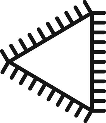 Arquivo de agulha de padrão suíço por Grobet 6-1/4 polegadas Corte quadrado 4
