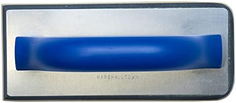 Marshalltown Tile Grouter's Float, 9 x 4 polegadas, alça de plástico, borracha de goma pura, feita nos EUA, 43