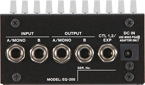 Pedal de equalizador gráfico de Boss Eq-200