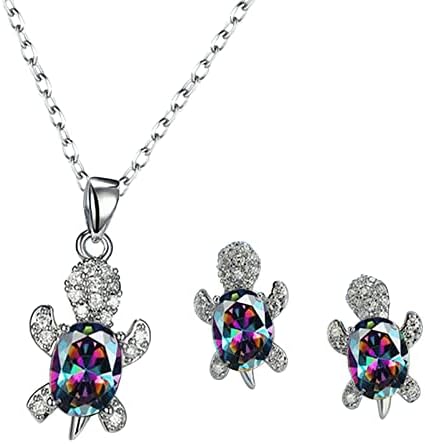 Jóias de jóias de animais Conjunto de bretas de tartaruga de jóias de jóias conjuntos de jóias conjuntos de jóias