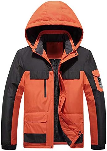A nova versão coreana de jaquetas ao ar livre masculino com calças de algodão à prova de vento e roupas de montanha à prova