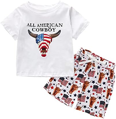 4 de julho, bebê, bandeira americana bandeira curta curta shorts shorts ocidentais para criança estrelas e roupas de listras