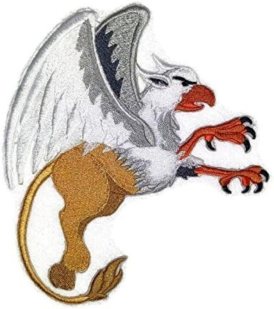 Beyondvision Vision Custom lendário mítico exclusivo dragão [Griffin] Bordado Ferro On/Sew Patch [7 5.7] [Feito nos EUA]