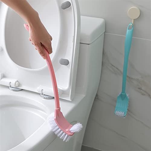 Ferramenta de limpeza de escovas de lavador de vaso sanitário bienka WC Acessórios domésticos escova de vaso sanitário de mão longa para limpeza e punção de armazenamento do banheiro