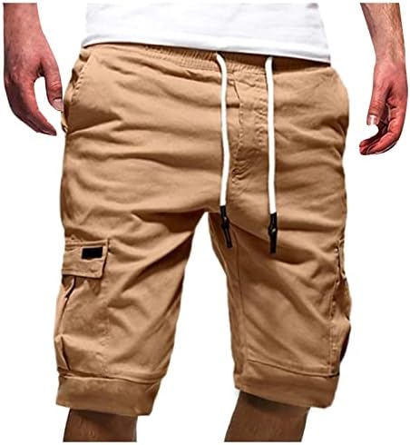 Shorts de carga para homens descontraídos, masculino de verão casual ao ar livre casual bolsos de macacão de macacão shorts de ferramentas esportivas