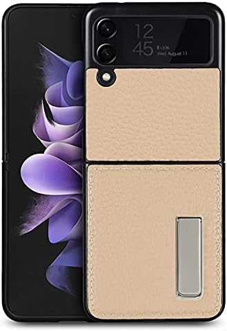 FutureCase Z Flip 3 Case, Galaxy Z Flip 3 Case, Caixa Samsung Z Flip 3, caixa de cozinha de couro PU para Samsung Galaxy Z Flip 3 5G Zflilp 3 Zflip3 Z Flip 3 Case Coque Fundo Tampa do telefone