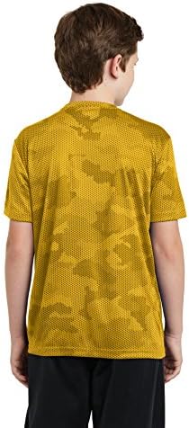 Tee de Camohex dos Meninos Sport-Tek