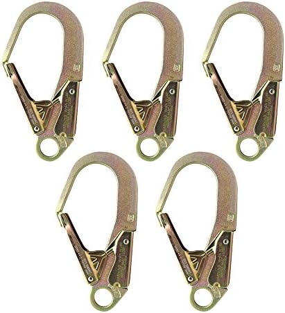 Fusion Salb Infinity Loy Aço Captive Drop Drop forged Double Lock Verbar Hook, ouro