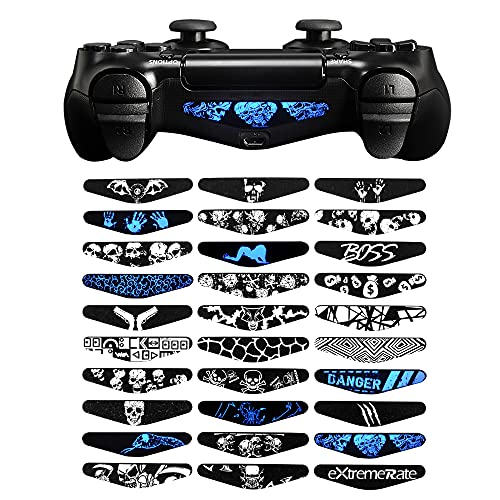 Extremerar 30 PCs/conjunto de barra de luz do controlador personalizada Decal