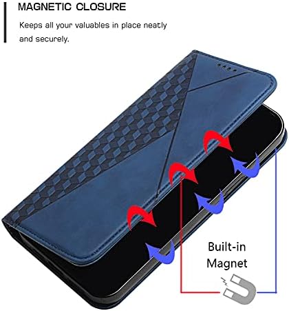 Folio Case Compatível para Moto G Power 2021, Premium PULATURA PATEMA DE DIAMAÇÃO CASA DE PADRÃO