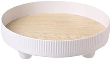 Bandeja de aromaterapia com mesa redonda de madeira orgodd de madeira