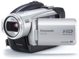 Panasonic HDC-SX5 AVCHD 3CCD Memória flash de alta definição e câmera de câmera de DVD com zoom estabilizado de imagem