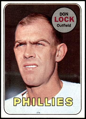 1969 Topps 229 Don Lock Philadelphia Phillies Ex/Mt Phillies