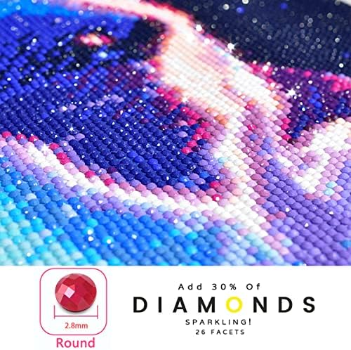 Kits de pintura de diamante Diy Zgmaxcl para adultos e crianças brocas completas redondo borboletas e flores shinestone