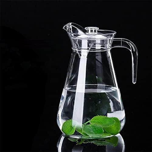 Crysdaralovebi acrílico suco de leite jarro de pc pc de decanter plástico chaleira fria panela de chá transparente jarra