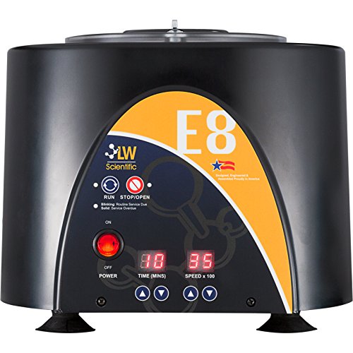 LW Scientific E8C-U8AD-15T3 Speed ​​Digital E8 Centrifuge, em ângulo de 8 lugares com timer, 110/220V