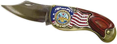 Forças Armadas coloridas Quarter Pocket Knife - Exército