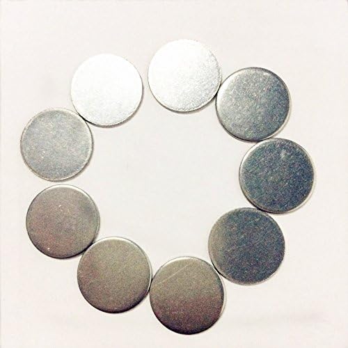 Spacer de aço inoxidável para célula CR20XX - 200 PCS/PCK