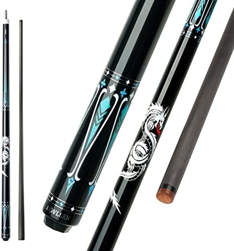 Konllen Carbon Fiber Pool Cue Stick Dragon Professional