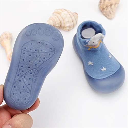 Polg Toddler Baby Sock Shoes Sapatos Primeiro Treinadores de Apertador Infantil Indoor Animais Interior Primeiro Primeiro Patruleiro