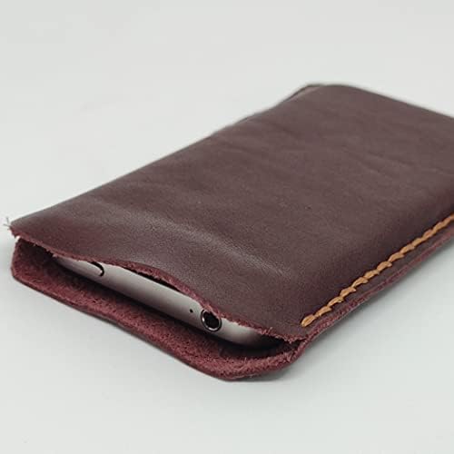 Caixa de bolsa coldre de couro coldsterical para Xiaomi Redmi 8a Pro, capa de telefone de couro genuíno artesanal, capa