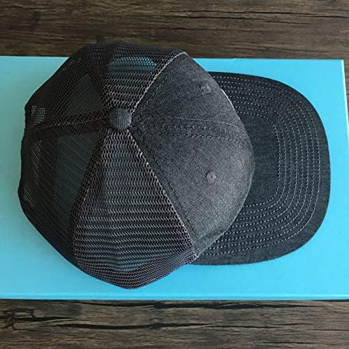 Bukesiyi Sasquatch Hat Bigfoot Bordado Chapéu Trucker Capinho de beisebol ajustável para homens Mulheres