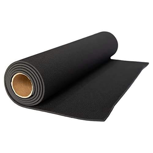 Macro Neoprene Esponja de espuma Rolos de borracha com nylon laminado nos dois lados 16 x 43