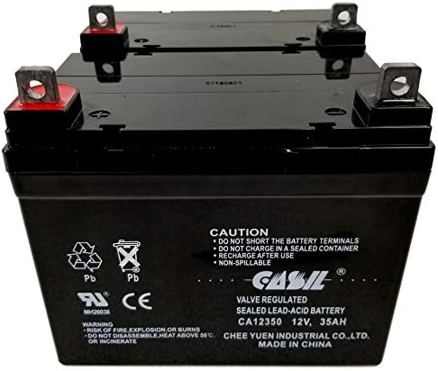 Casil 12V 35AH Substituição Bateria compatível com a cadeira de rodas U1 2 pacote