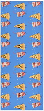 Aunhenstern Yoga Blanket Funny-Cocktail-e Slice-Pizza Yoga Towel Yoga Mat Toalha