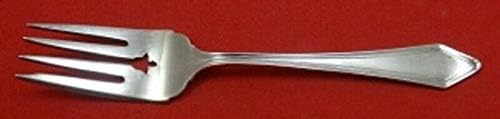 Dixie de Manchester Sterling Silver Salad Fork 5 7/8 Falhe de herança vintage