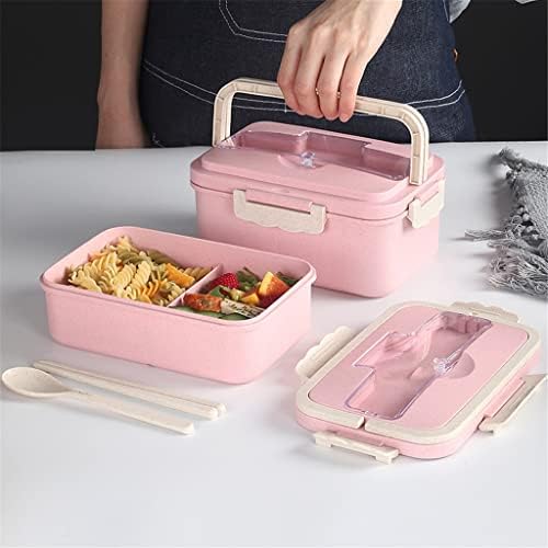 MJWDP Lunch Storage Office Portable Bento Box Salada Bilheteria Trabalhadores de Batos Bento Caixa de Cozinha de Cozinha