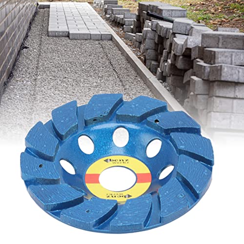 DIVERSO DE DIVERSOS DISCO, RODA DE CONCRETO DE DIAMIAÇÃO VERSÁTIL PROCESSO DUPLO CRIMENTADO AZUL 4 polegadas para mármore para polimento para concreto