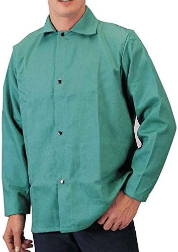 Tillman 6230 m leve algodão retardador de jaqueta verde de 30 - Médio