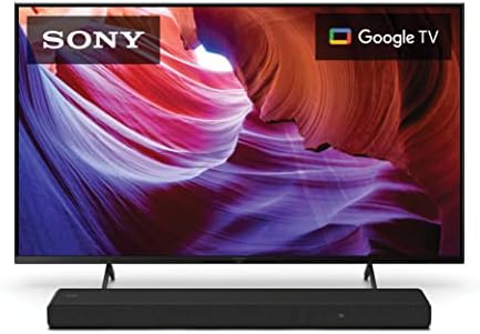 Sony 85 polegadas 4K Ultra HD TV x85K Série: LED Smart Google TV, KD85X85K- 2022 Modelo com HT-A5000 5.1.2CH Dolby Atmos Sour