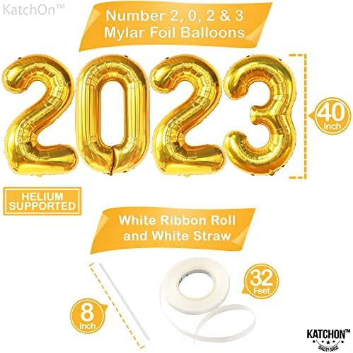 Feliz ano novo óculos 2023 - pacote de 12 | Photo Booth adereços de ano novo 2023 | Enorme, Ano Novo Véspera de Véspera