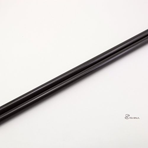 Shina 3k Roll embrulhado tubo de fibra de carbono de 6 mm 3mm x 6 mm x 500 mm brilhante para RC Quad