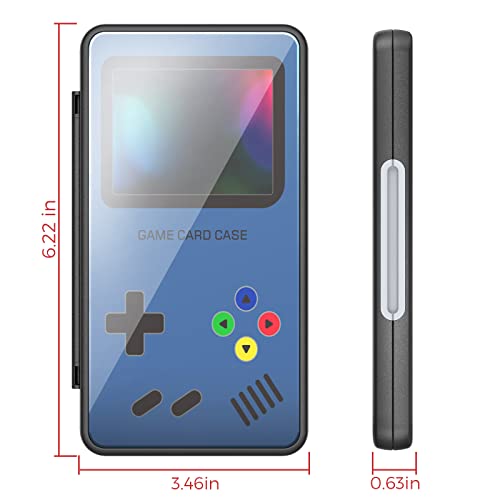 Heiyying Game Card Case para Nintendo Switch & Switch Oled & Switch Lite, armazenamento portátil de cartão de memória do