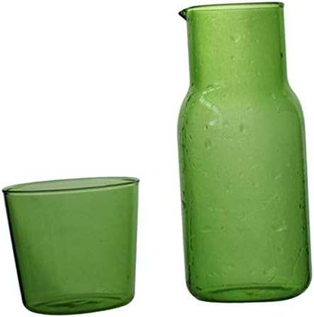 Hemoton Coffee Creamer copos transparente 2 conjuntos de água de água e chaleira de bebidas de bebidas de bebidas para bebidas de