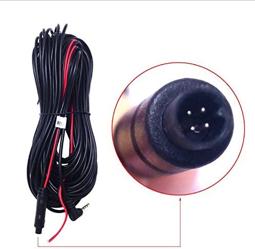 1pc 15m de 2,5 mm TRRS Jack Connector a 4pin Extensão de vídeo Cabo para câmera de câmera reversa de caminhão/Van Car DVR