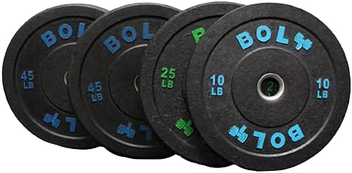 Placa de choque olímpica de fitness para parafuso Conjunto de placas de migalhas 250 lb - ideal para treinamento cruzado, levantamento de peso, fitness e academia ou pesos domésticos.