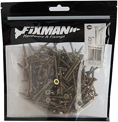 Fixman 907589 parafusos avançados do Goldstar 5 x 80 mm 100pk