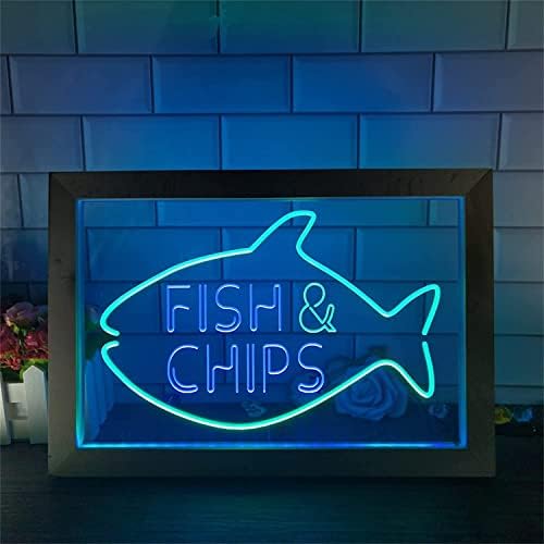 DVTEL Fish Ghips LED NEON SILH