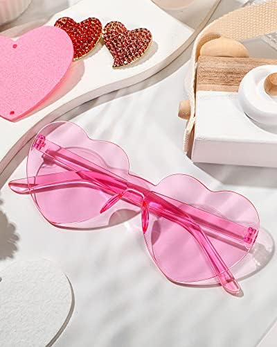 JDHXBMW Coração de óculos de festa óculos de sol a granel feminino 20Pairs Bachelorette Party Favors Glasses Sunglasses